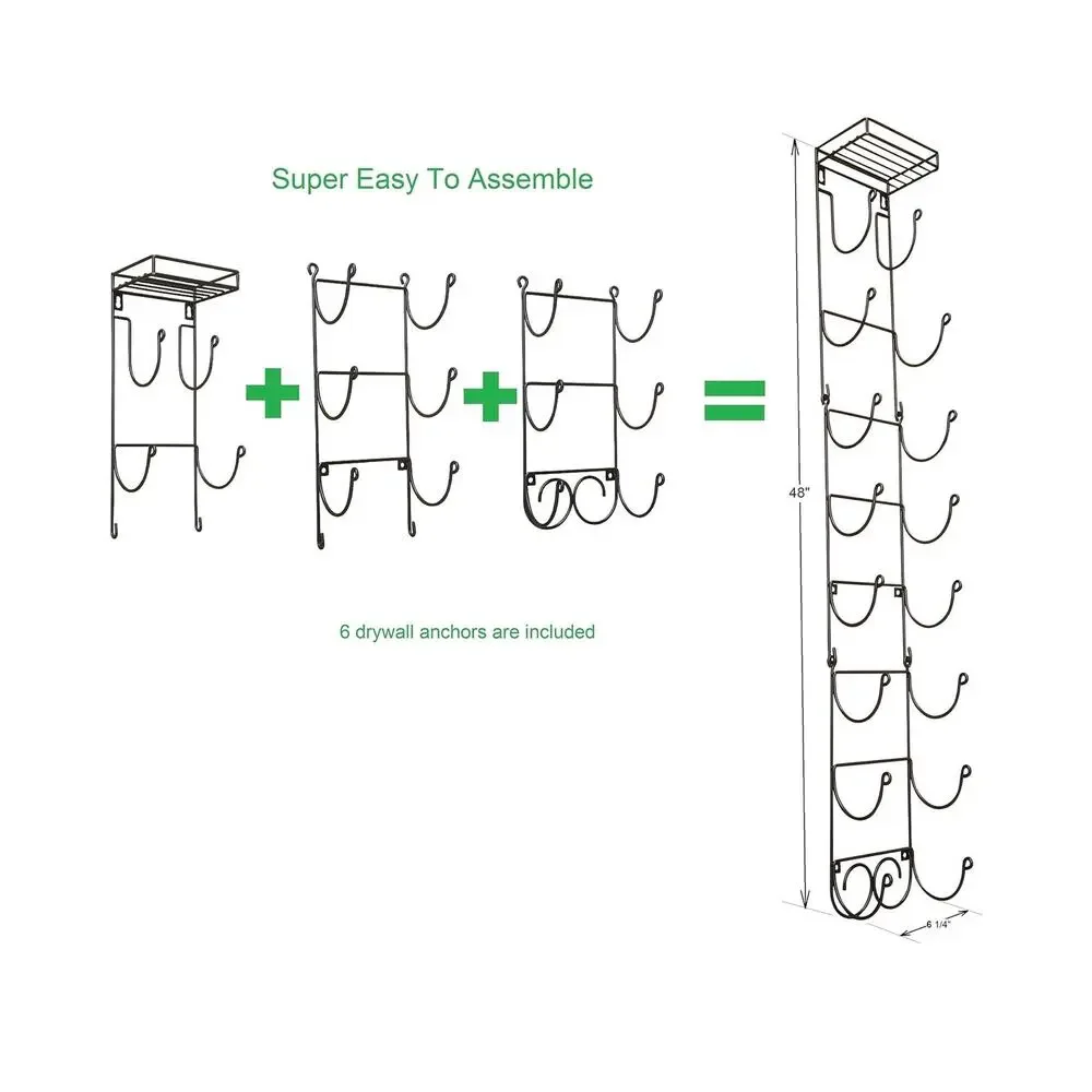 8 Bath Towel Rack in Bathroom and Kitchen Premium Presents